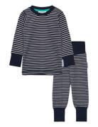 Two Piece Pyjamas Blue Geggamoja