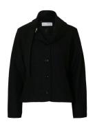 Slfdarla Ls Knit Jacket Black Selected