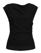 Slfanja Sl Slim Top Black Selected