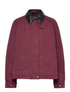 Cph Workwear Jacket 1 Cotton Burgundy Burgundy Copenhagen Studios