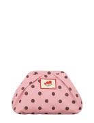 Polka Canvas Bonita Bag Pink Becksöndergaard