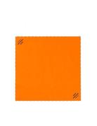 Soft Cotton Block Scarf Orange Mads Nørgaard