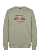 Eagle Sweatshirt Khaki Makia