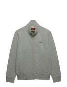 Essential Logo Track Top Grey Superdry