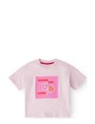 Vilde Over D T-Shirt Pink That's Mine