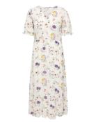 Carchianti S/S Long Dress Wvn Noos White ONLY Carmakoma