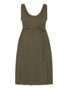 Mlivy Lia Sl Jrs Abk Dress 2F Noos Khaki Mamalicious