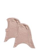 2 Wool Balaclava Felix Pink Wheat
