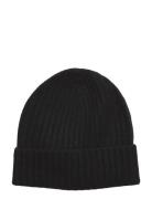 Pure Cashmere Beanie Black Amanda Christensen