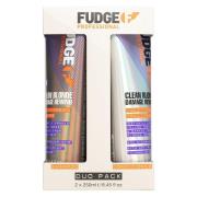Fudge Clean Blonde Damage Rewind Toning-Violet Duo 2x250