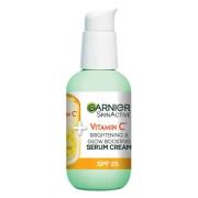 Garnier SkinActive Vitamin C* 2 In 1 Brightening Serum Cream 50 m