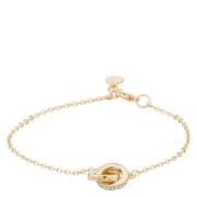 Snö Of Sweden Connected Chain Bracelet – Gold/Clear