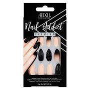 Ardell Nail Addict Black Stud & Pink Ombre