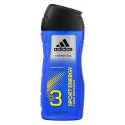 Adidas Sport Energy 3-In-1 Body, Hair And Face Shower Gel 250 ml