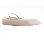 Corinne Leather Band Long - Cream
