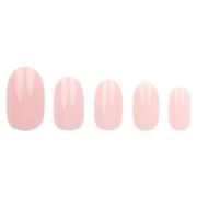 Invogue Baby Pink Oval Nails 24 kpl
