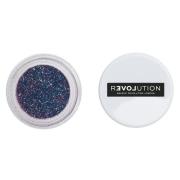 Makeup Revolution Relove Euphoric Glitter Pot 2 g – Blue Frost