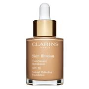 Clarins Skin Illusion Foundation 30 ml - 110 Honey