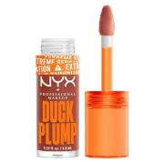 NYX Professional Makeup Duck Plump Lip Lacquer 7 ml - Brown of Ap
