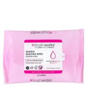 Brushworks Makeup Remover Wipes 25 kpl