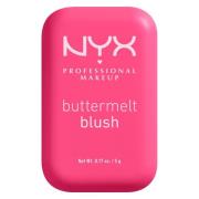 NYX Professional Makeup Buttermelt Blush 5 g – 07 Butta With Time