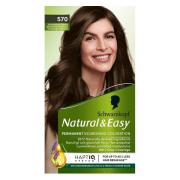 Schwarzkopf Natural & Easy - 570 Maron Medium Brown