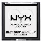 NYX Professional Makeup Can’t Stop Won’t Stop Mattifying Powder 6