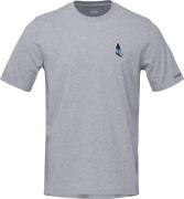 Norrøna Men's /29 Cotton Activity Embroidery T-Shirt Grey Melange