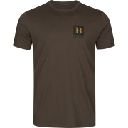 Härkila Men's Gorm Short Sleeve T-Shirt Shadow Brown