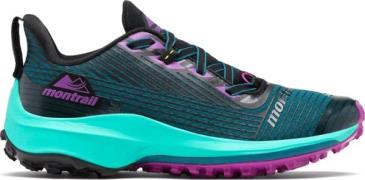 Columbia Women's Montrail Trinity AG Running Shoe Deep Water, Bright P...