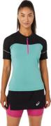 Asics Women's Fujitrail Top Sage/Performance Black