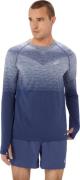 Asics Men's Seamless Longsleeve Top Thunder Blue/Denim Blue