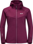 Jack Wolfskin Women's Hydro Grid Fleece Wild Berry