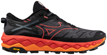 Mizuno Men's Wave Mujin 10 Black/Cayenne/Nasturtium