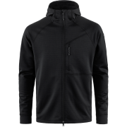 Fjällräven Men's Abisko Grid Fleece Hoodie Black