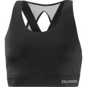 Salomon Women's Cross Run Sports Bra Deep Black