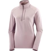 Salomon Women's Essential Lightwarm Mid Layer Quail/Moonscape