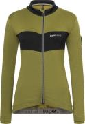 super.natural Women's Grava Long Sleeve Jersey Avocado/Jet Black