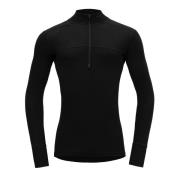 Devold Men's Lauparen Merino 190 Zip Neck Black