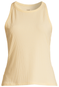 Casall Women's Signified Rib Tank Milky Vanilla