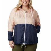 Columbia Women's Flash Forward Windbreaker Peach Cloud, Nocturnal