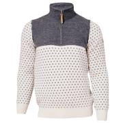 Ivanhoe Men's Sverre Half Zip Off White