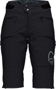 Norrøna Women's Fjørå Flex1 Heavy Duty Shorts Caviar/Castor Grey