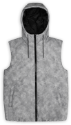 Rains Unisex Lohja Vest W3T1 Distressed Grey