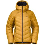 Bergans Women's Cecilie V3 Down Jacket  Light Golden Yellow/Solid Dark