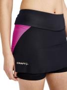 Craft Women's Pro Hypervent 2in1 Skirt Black-Roxo