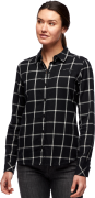 Black Diamond Women's Serenity Flanell Shirt Black/Alloy Plaid