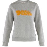 Fjällräven Women's Fjällräven Logo Sweater Grey Melange