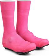 Gripgrab Flandrien Waterproof Knitted Road Shoe Covers Pink