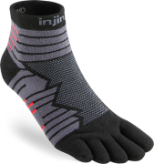 Injinji Men's Ultra Run Mini-Crew Onyx